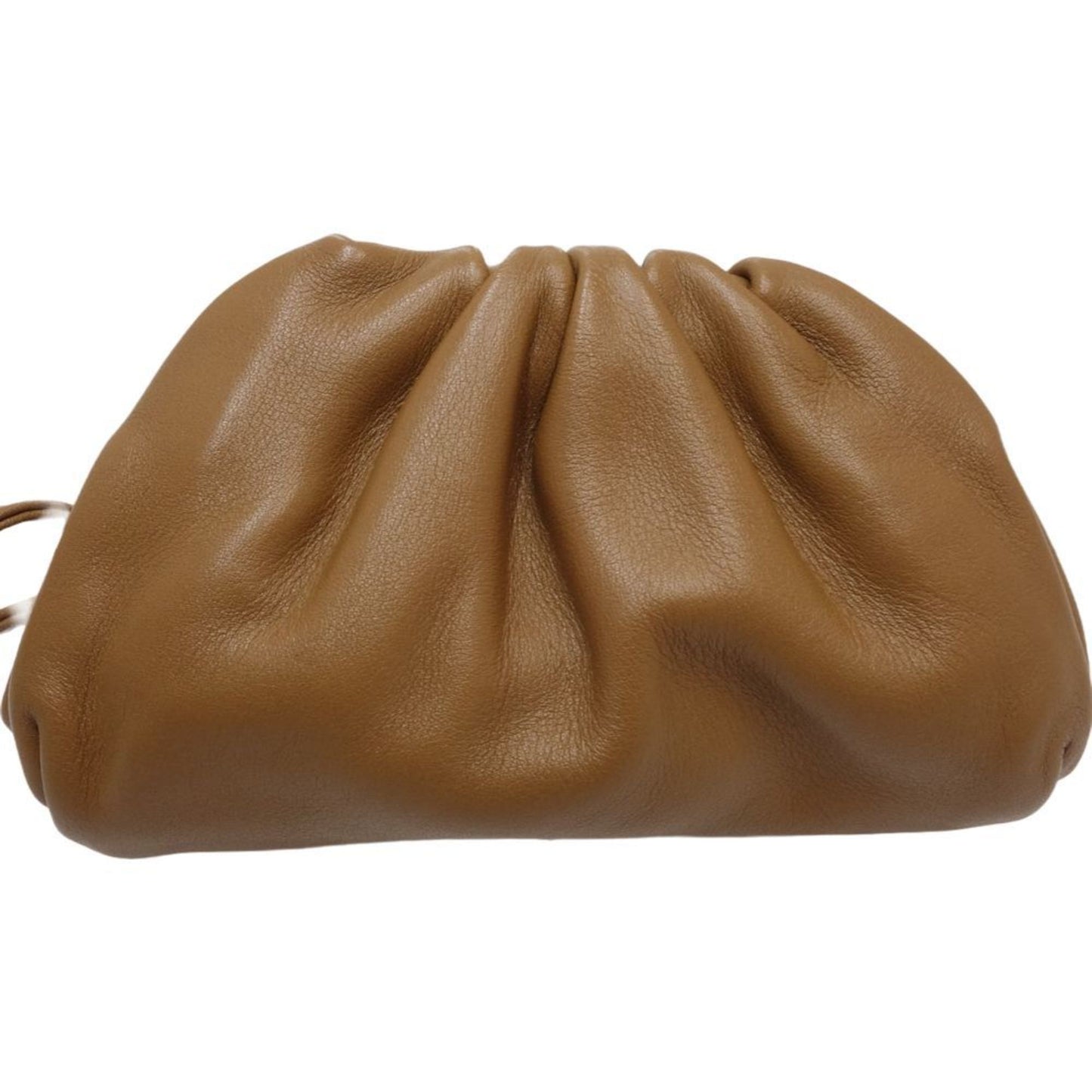 Bottega Veneta Pouch, Brown, Leather, clutch