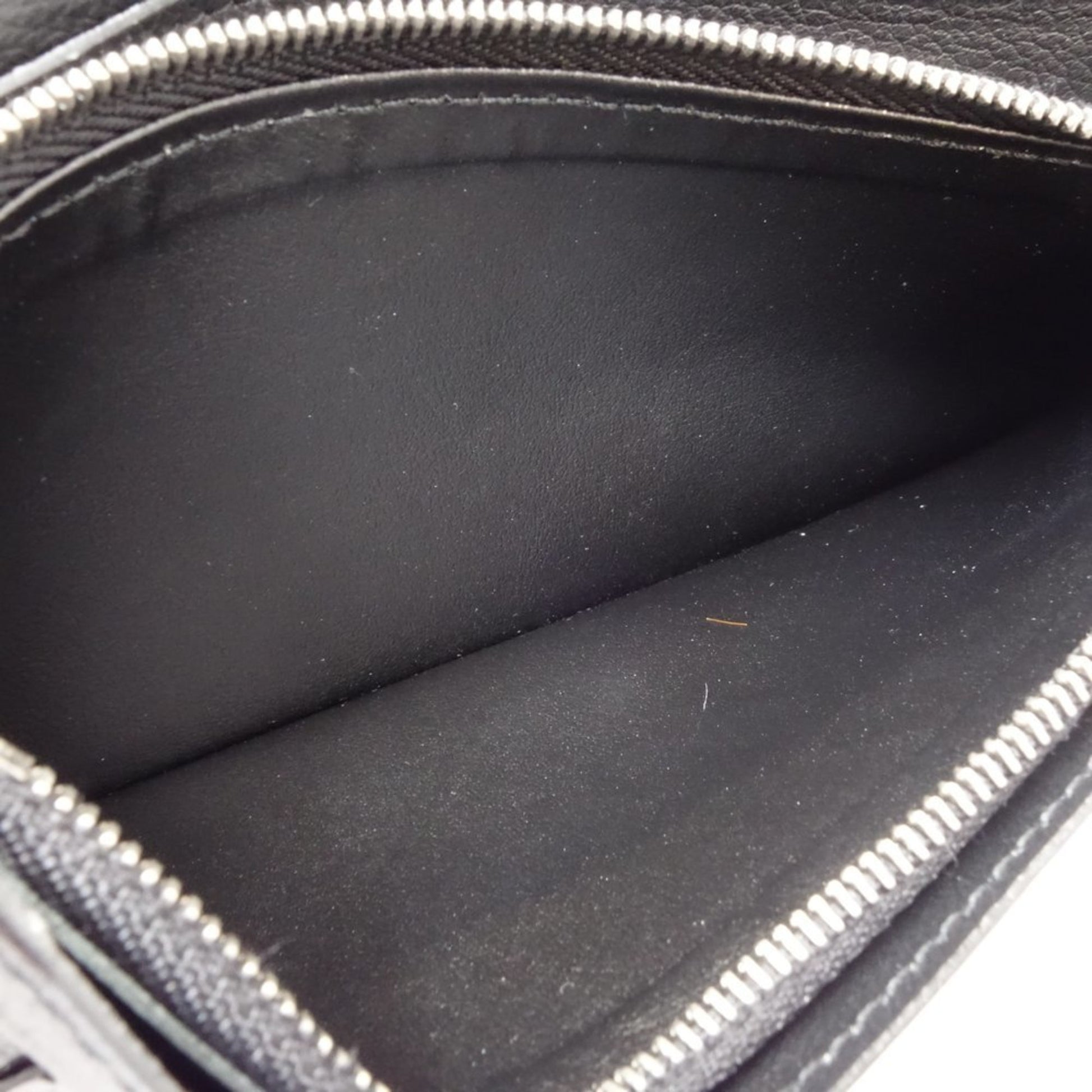 Louis Vuitton Brazza, Black, Leather, wallet