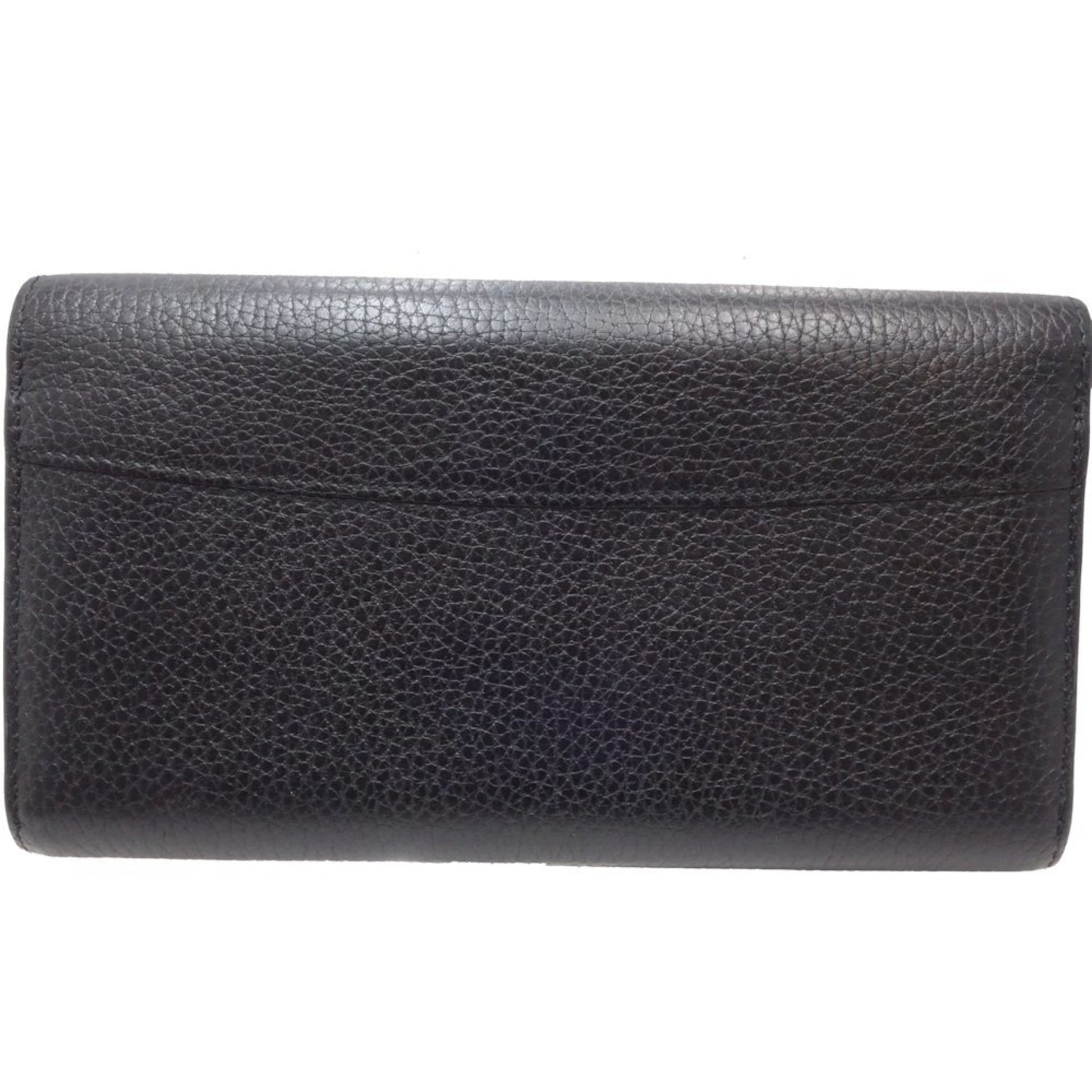 Louis Vuitton Capucines, Black, Leather, wallet