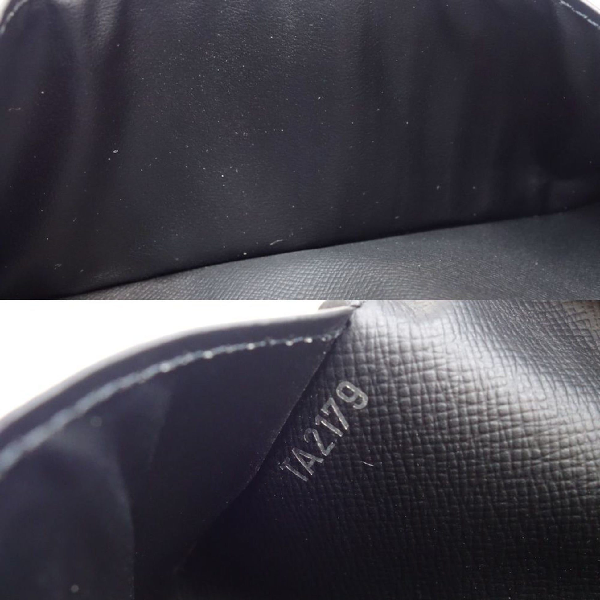Louis Vuitton Portefeuille Alexandre, Black, Leather, wallet