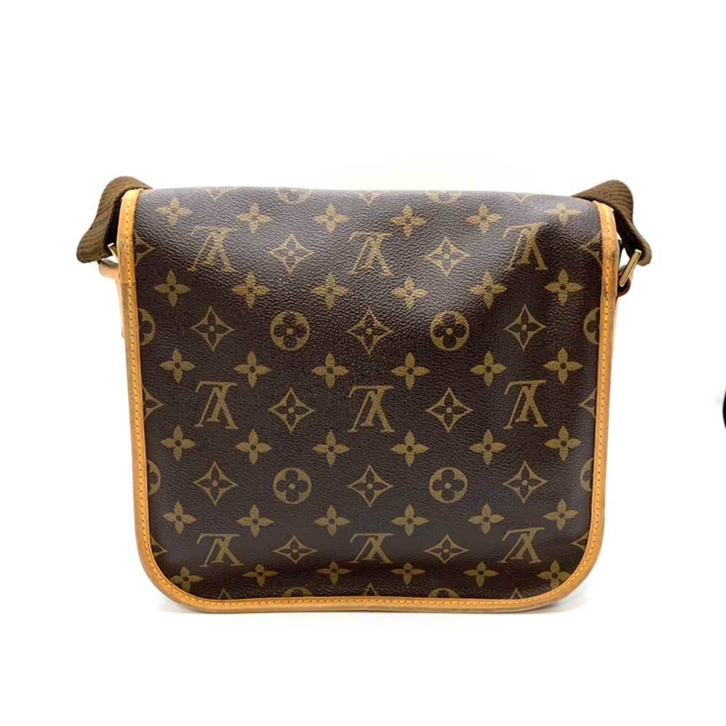 Louis Vuitton Bosphore, Brown, Canvas, shoulder