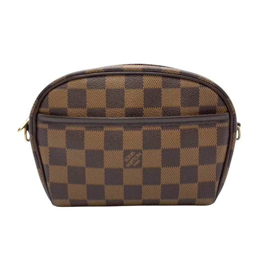 Louis Vuitton Ipanema, Brown, Canvas, shoulder