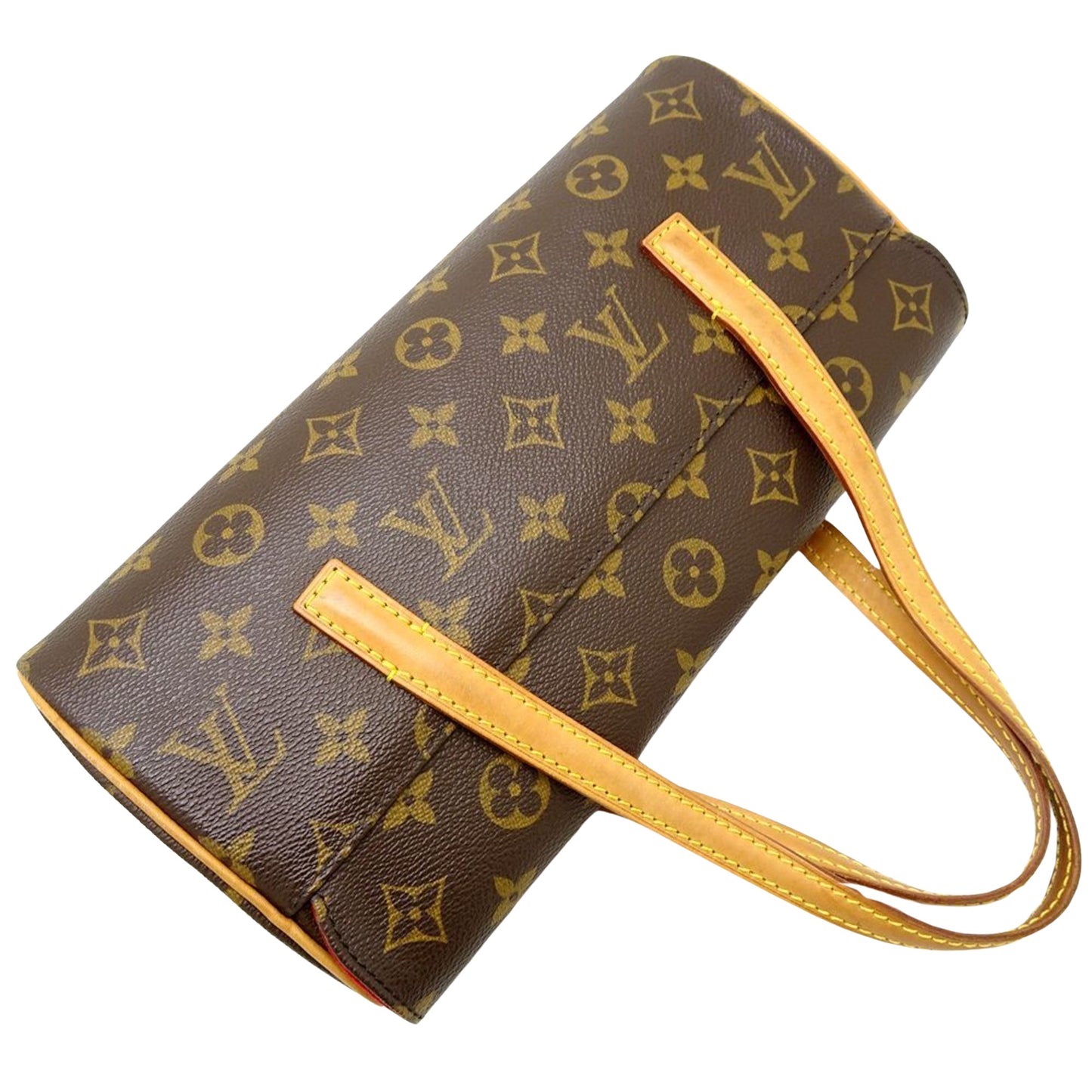 Louis Vuitton, Brown, Canvas, handbag