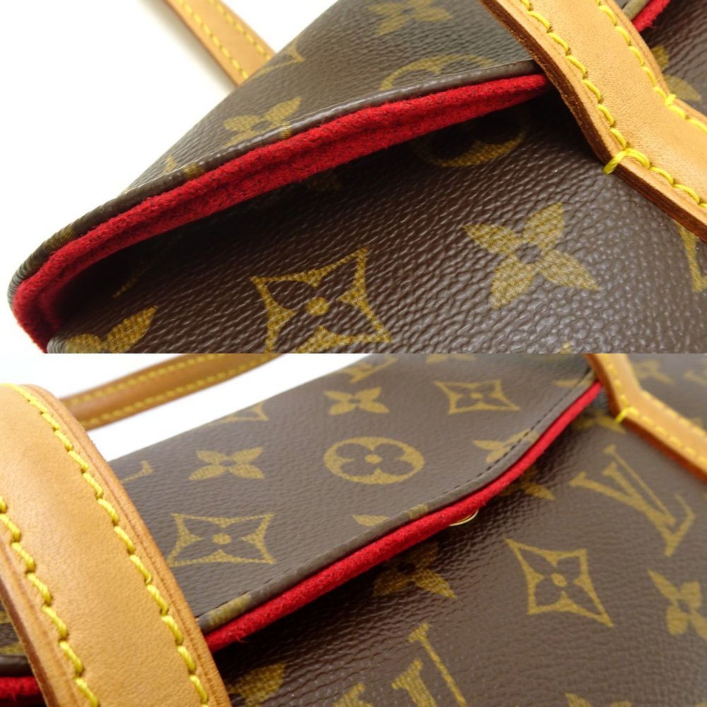 Louis Vuitton, Brown, Canvas, handbag