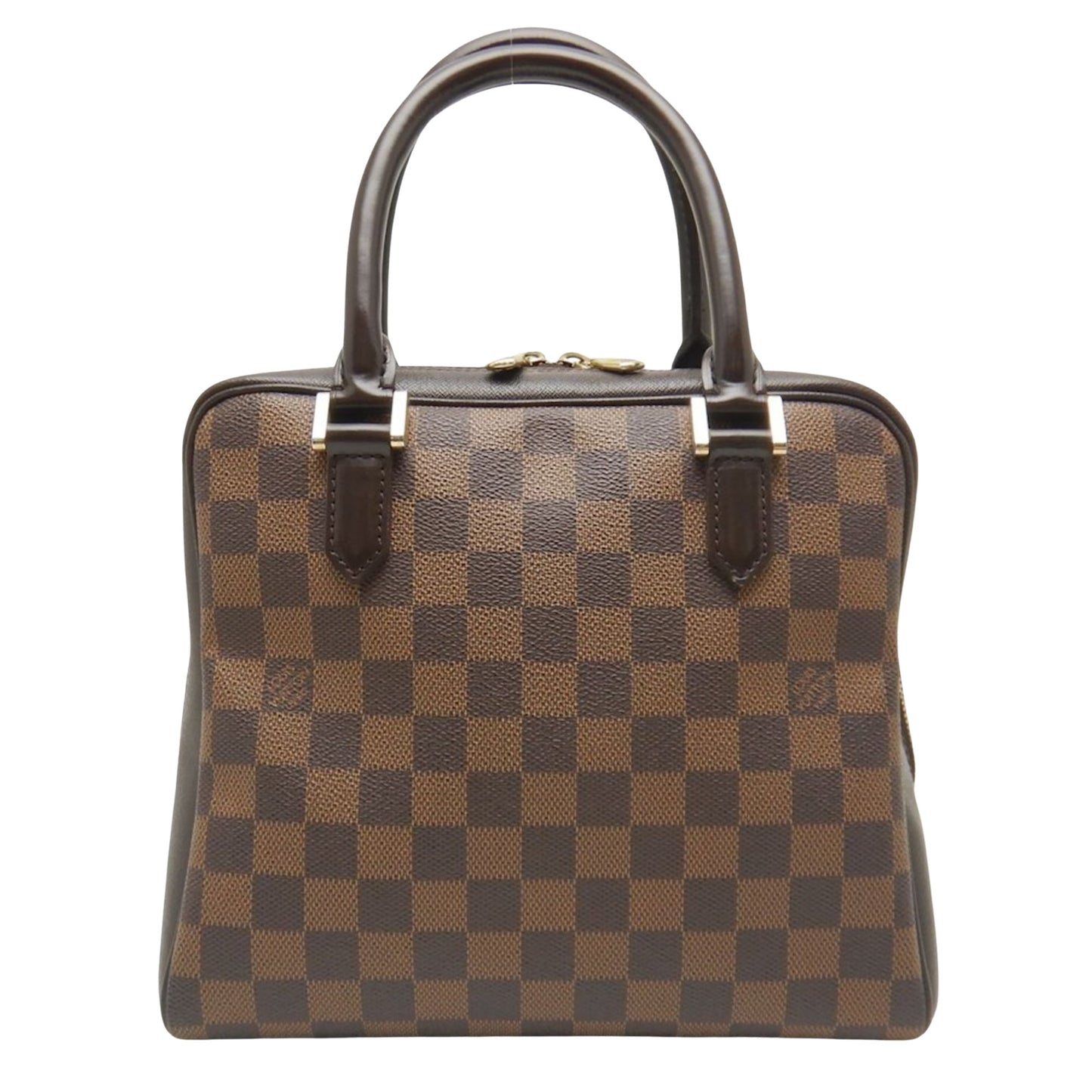 Louis Vuitton Brera, Brown, Canvas, handbag