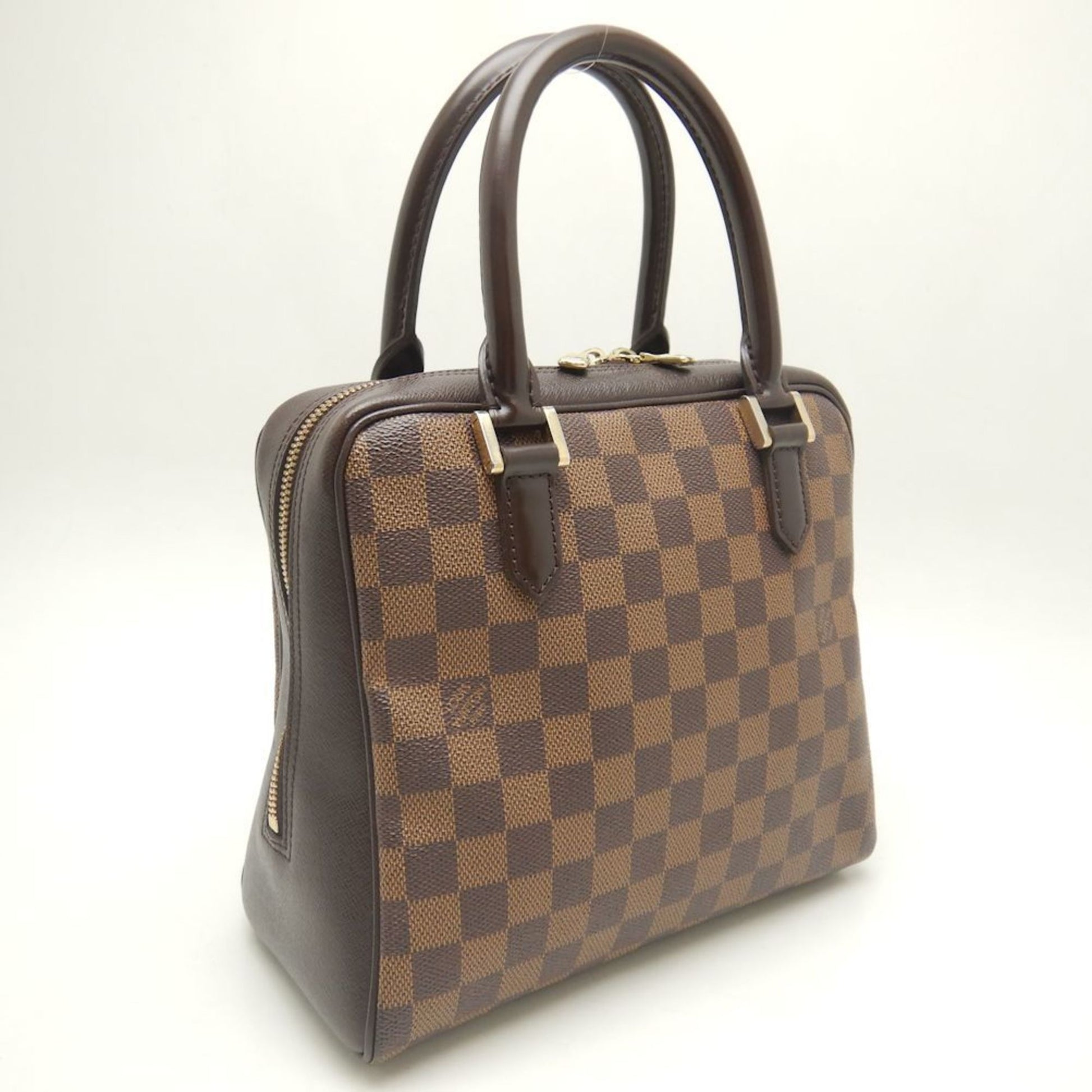 Louis Vuitton Brera, Brown, Canvas, handbag