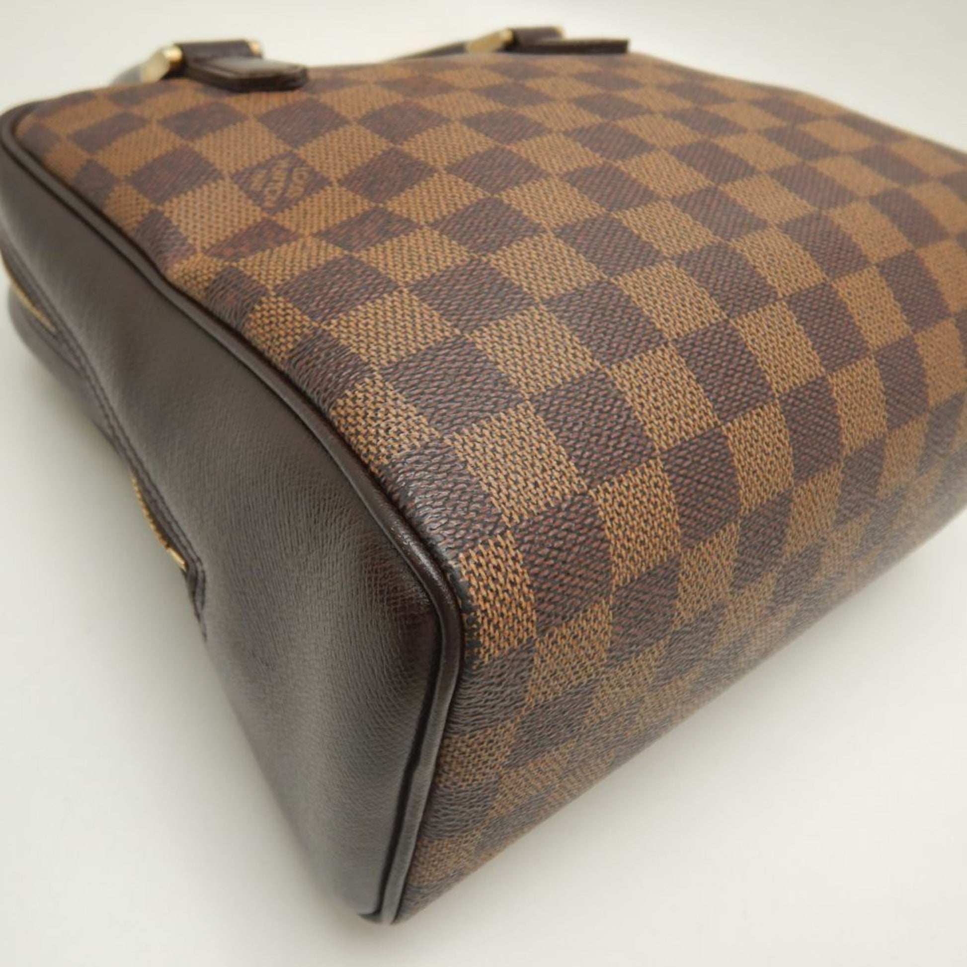 Louis Vuitton Brera, Brown, Canvas, handbag