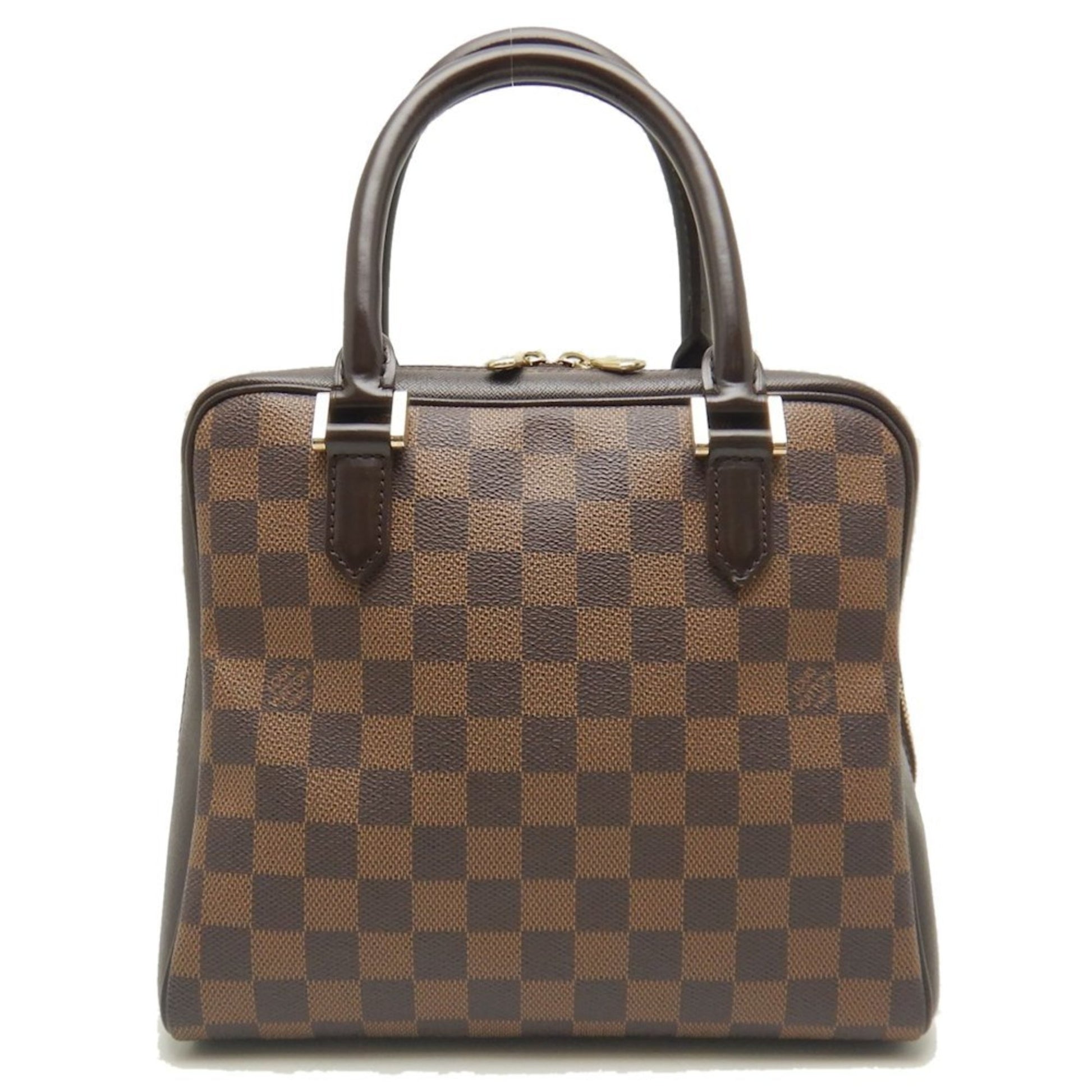 Louis Vuitton Brera, Brown, Canvas, handbag