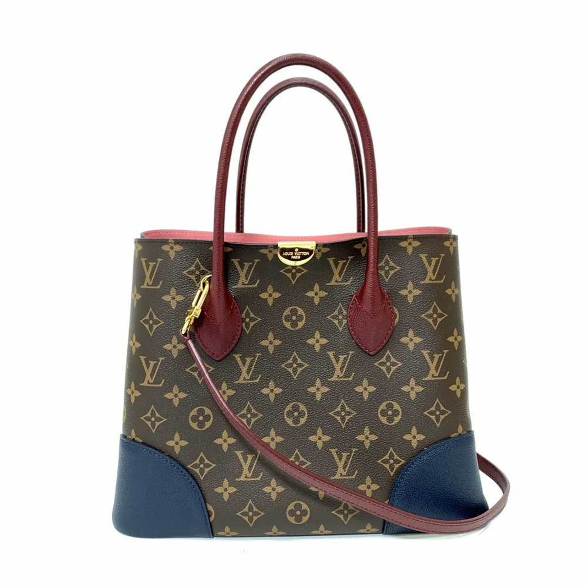 Louis Vuitton Flandrin, Brown, Canvas, handbag