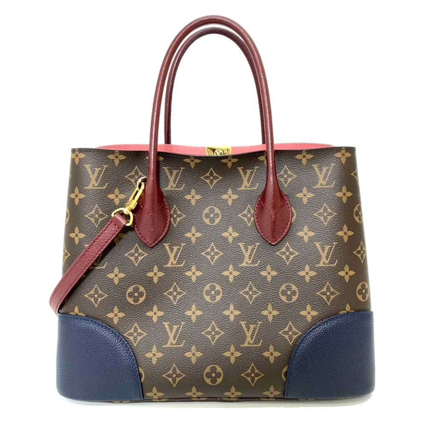 Louis Vuitton Flandrin, Brown, Canvas, handbag