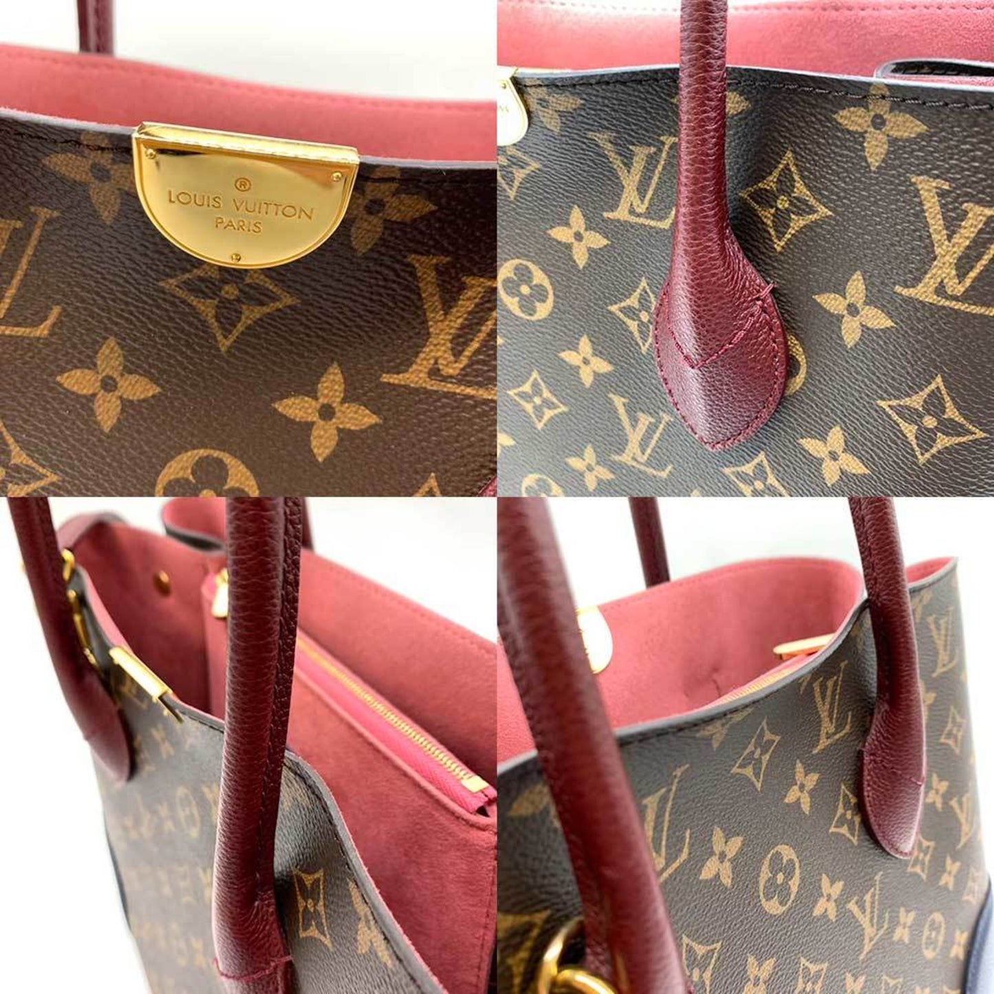 Louis Vuitton Flandrin, Brown, Canvas, handbag