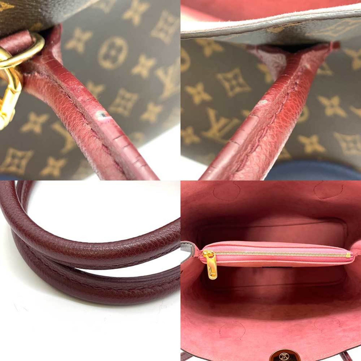 Louis Vuitton Flandrin, Brown, Canvas, handbag