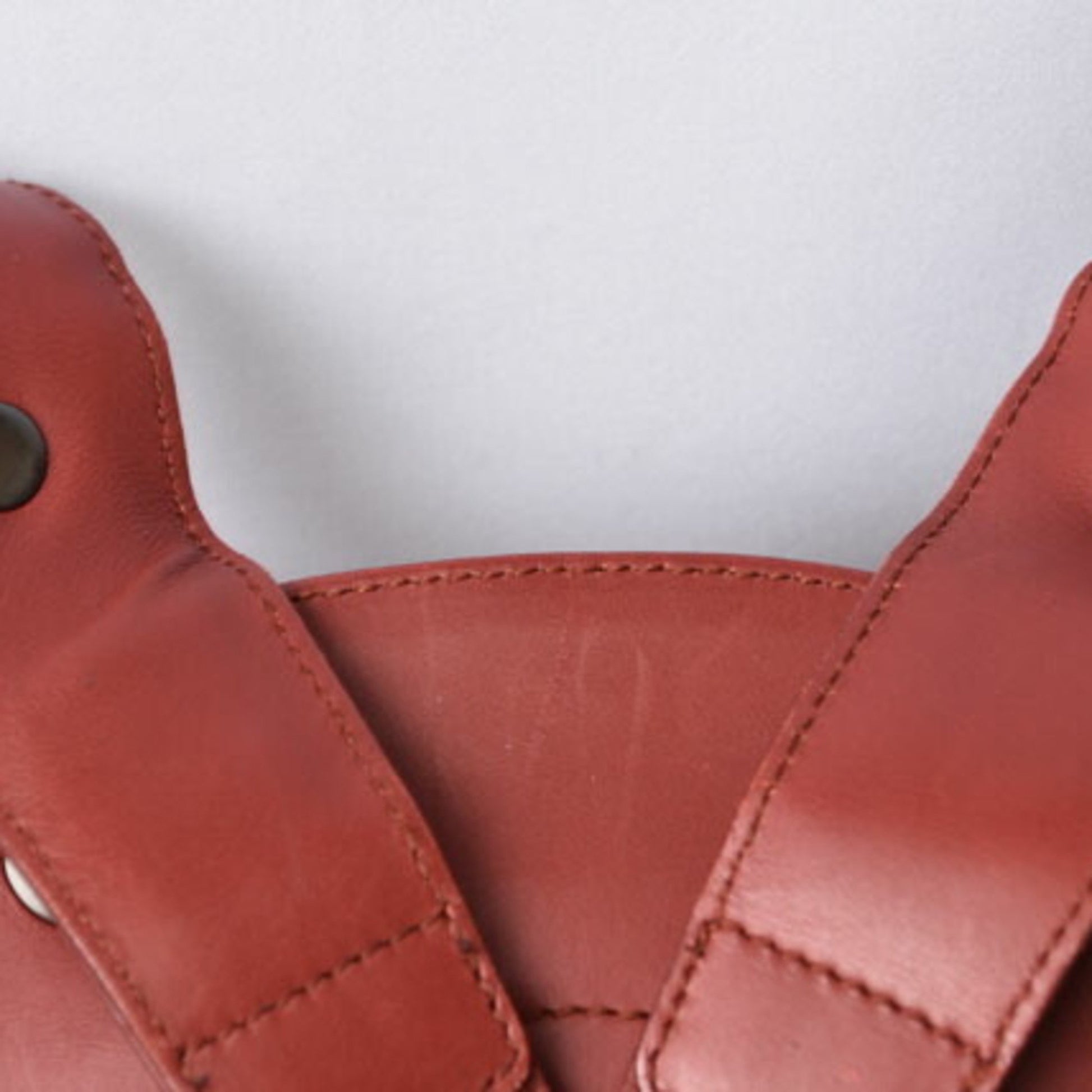 Bottega Veneta Intrecciato, Red, Leather, backpack