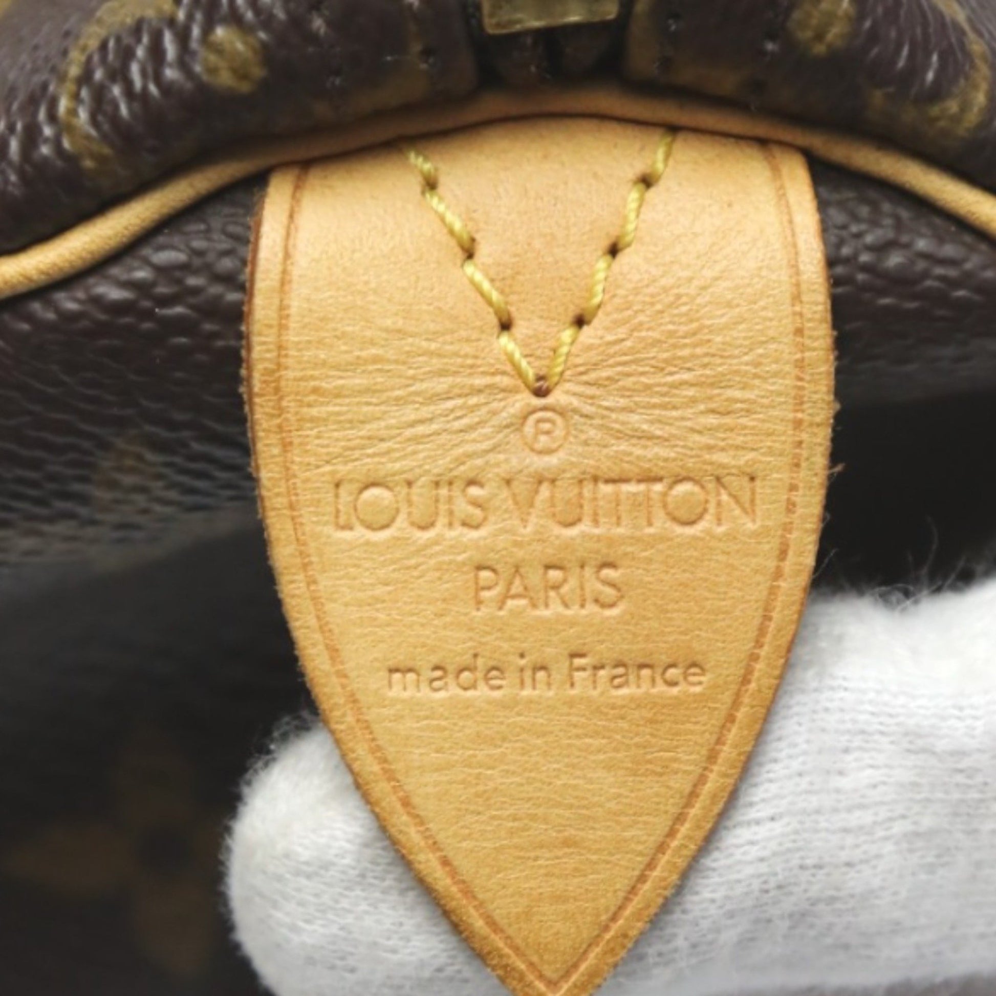 Louis Vuitton Speedy 25, Brown, Canvas, handbag