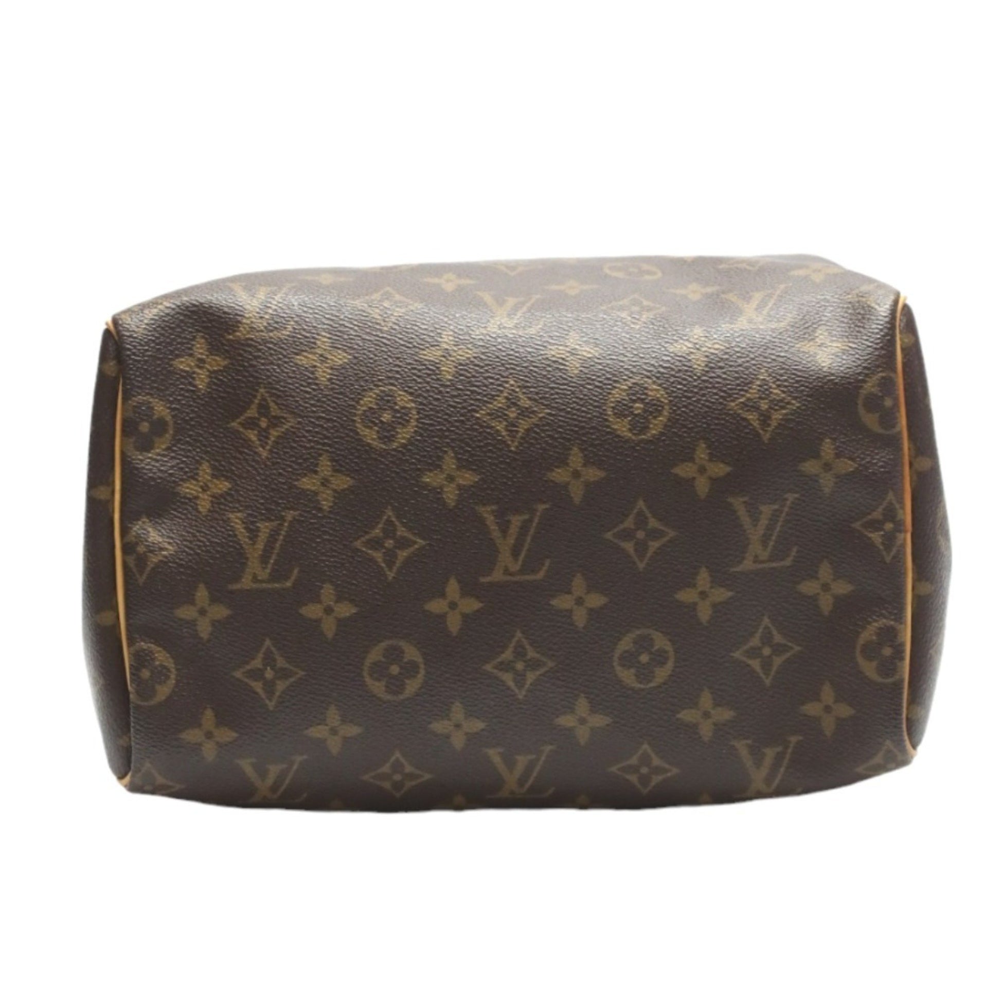 Louis Vuitton Speedy 25, Brown, Canvas, handbag