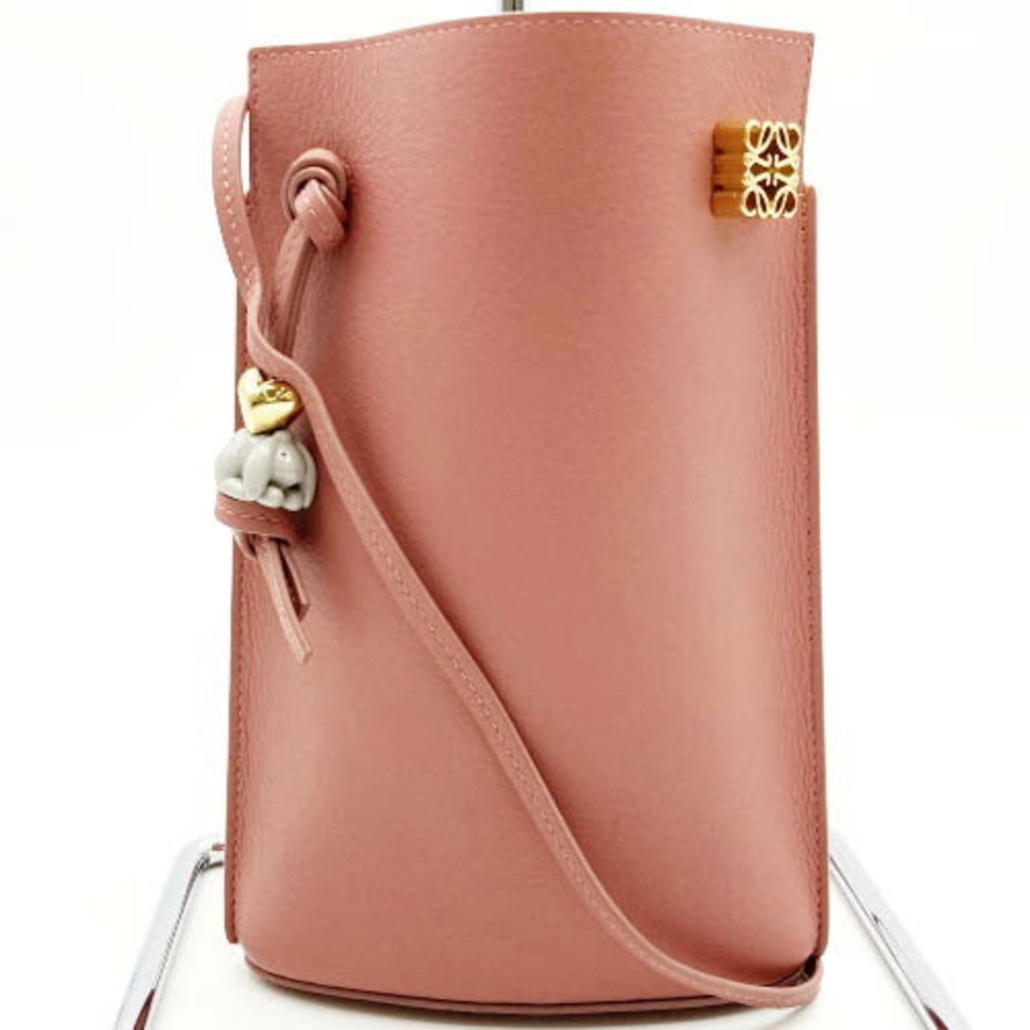 Loewe, Pink, Leather, shoulder