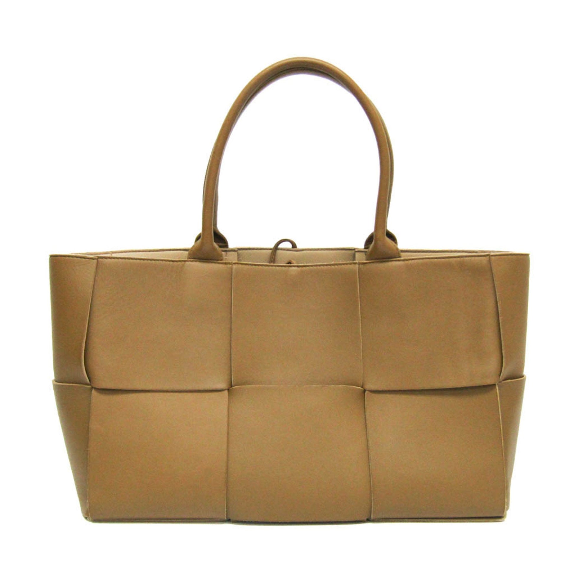 Bottega Veneta Arco, Camel, Leather, tote