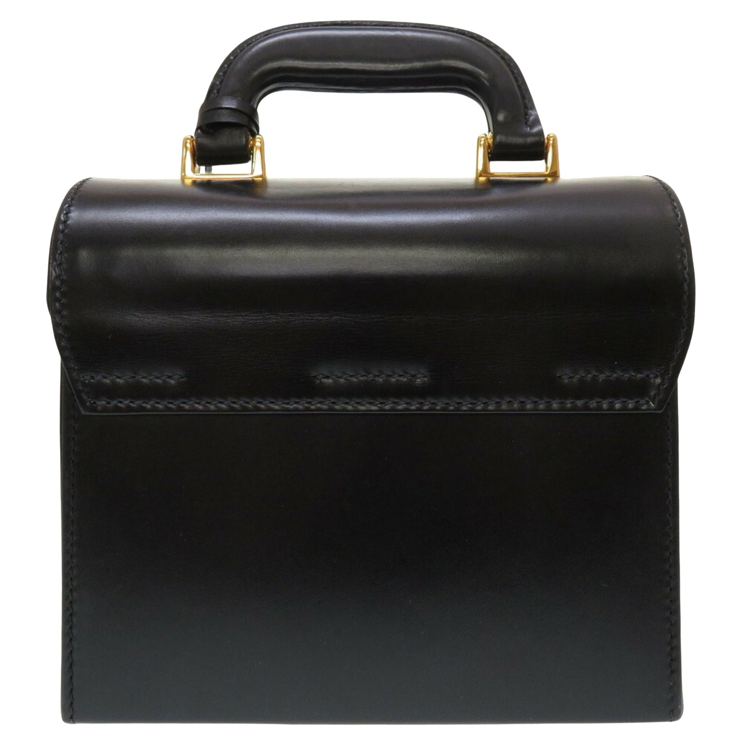 Gucci Lady Lock, Black, Leather, handbag