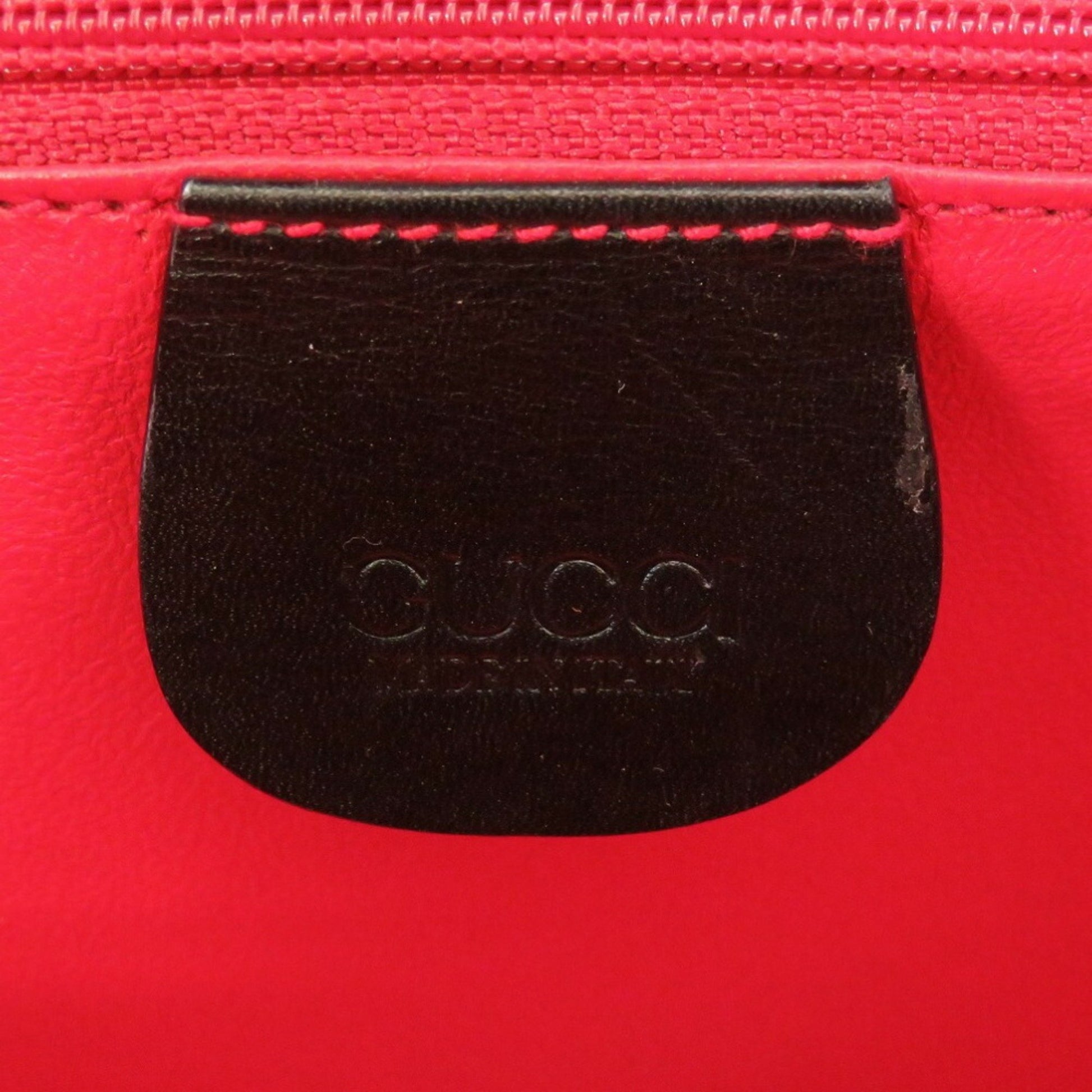 Gucci Lady Lock, Black, Leather, handbag