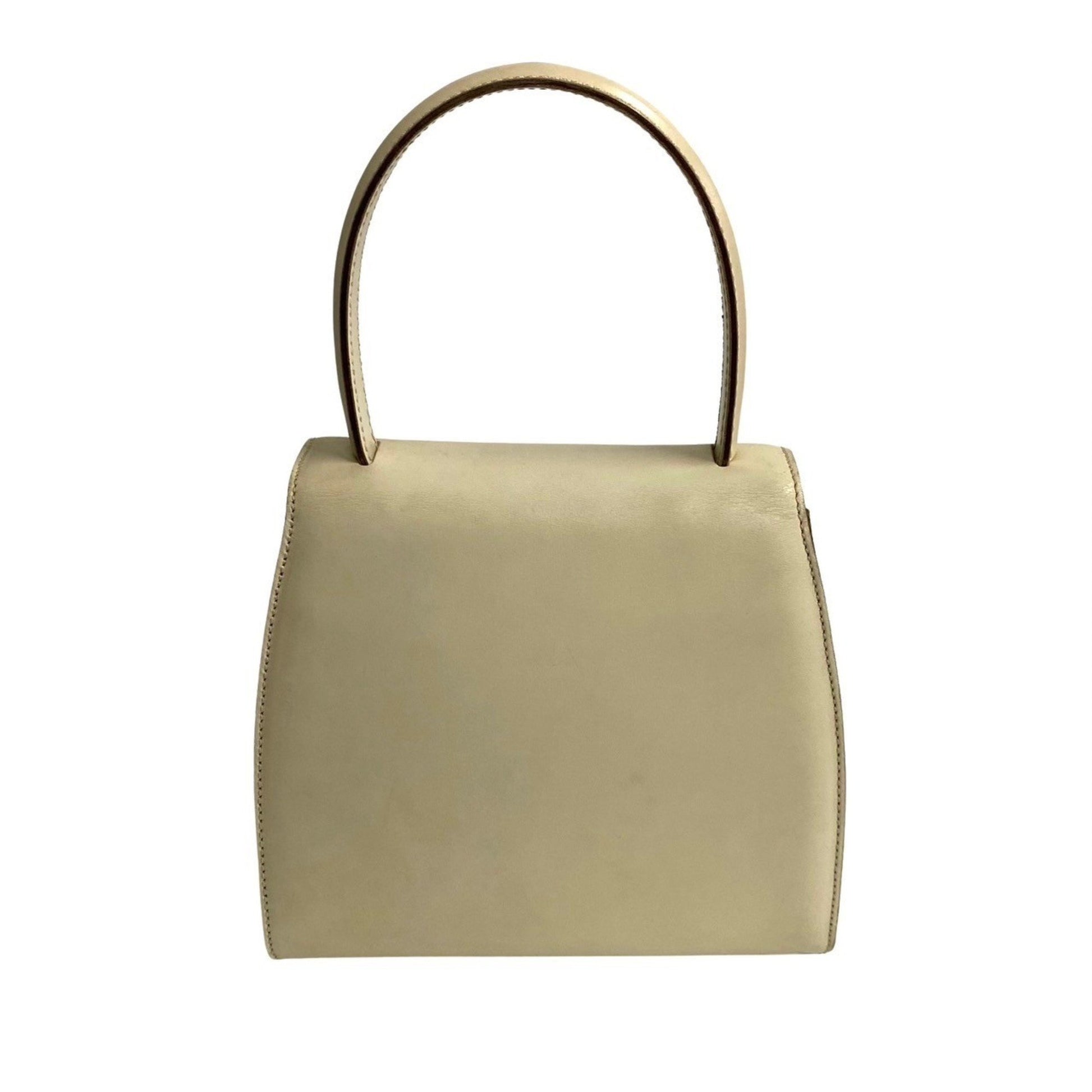 Céline, Beige, Leather, handbag