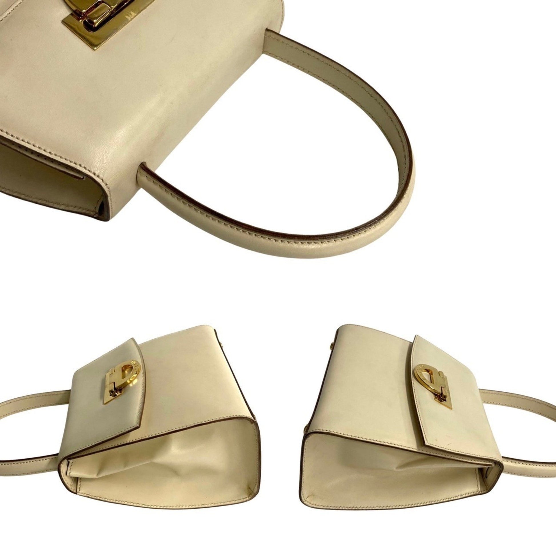 Céline, Beige, Leather, handbag