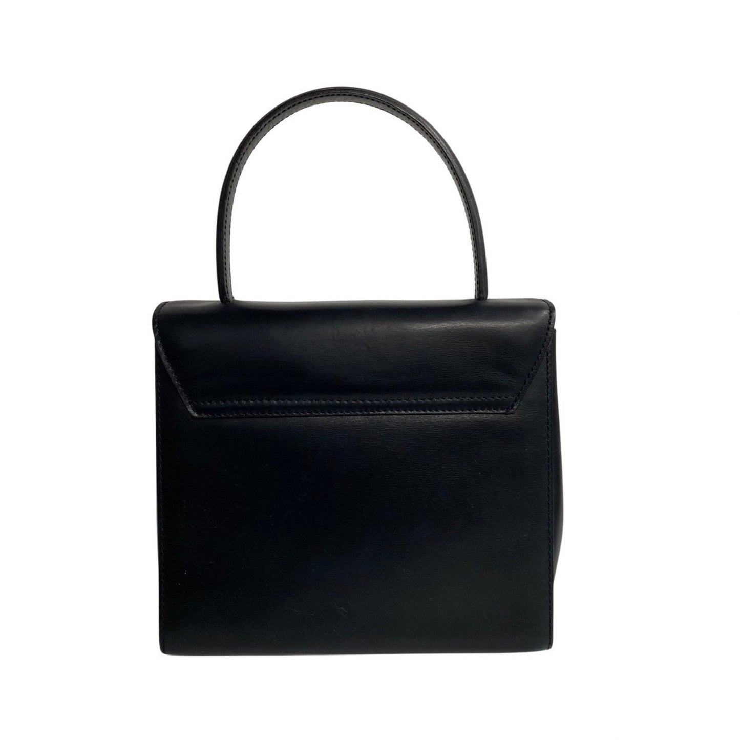 Céline, Black, Leather, handbag