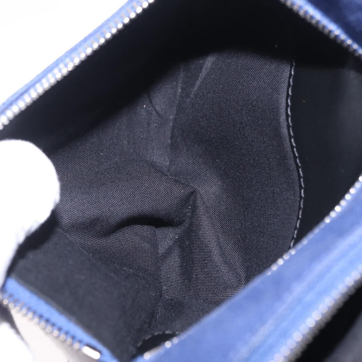 Balenciaga Navy Neo Lift Waist Canvas and Leather, Blue, Canvas, Handbag