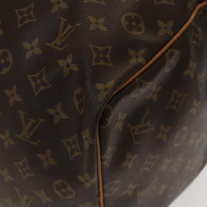 Louis Vuitton Keepall 60, Brown, Canvas, travel