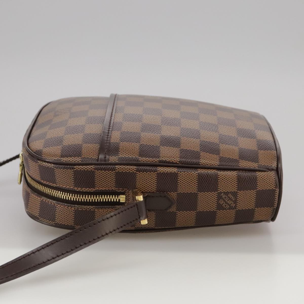 Louis Vuitton Ipanema, Brown, Canvas, shoulder