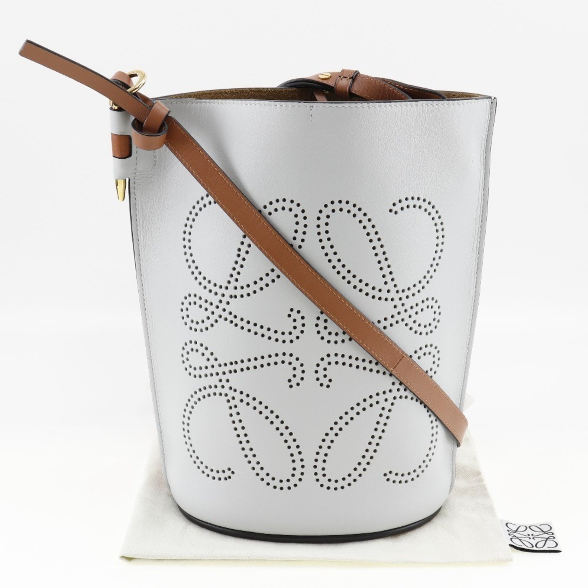 Loewe --, White, Pony-style Calfskin, shoulder