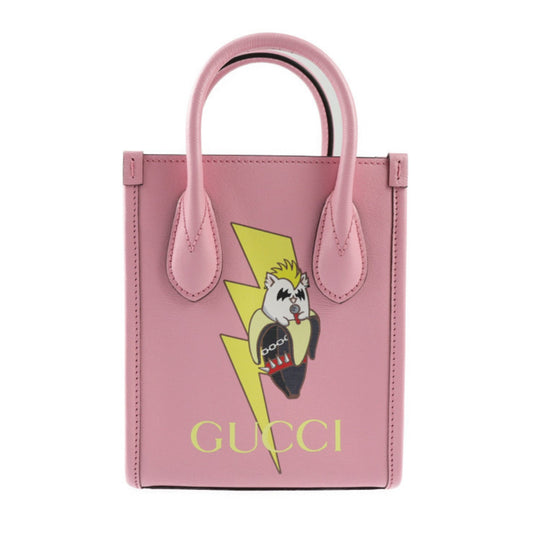 Gucci Cabas, Pink, Leather, handbag