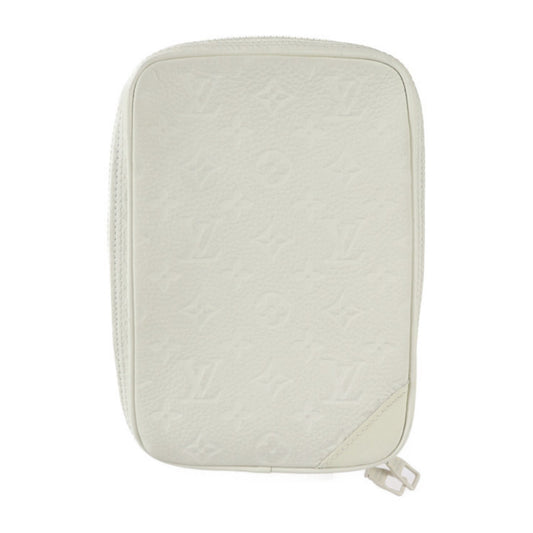 Louis Vuitton Utility, White, Leather, shoulder