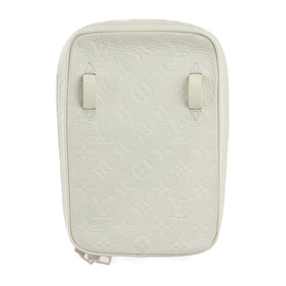 Louis Vuitton Utility, White, Leather, shoulder