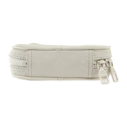 Louis Vuitton Utility, White, Leather, shoulder