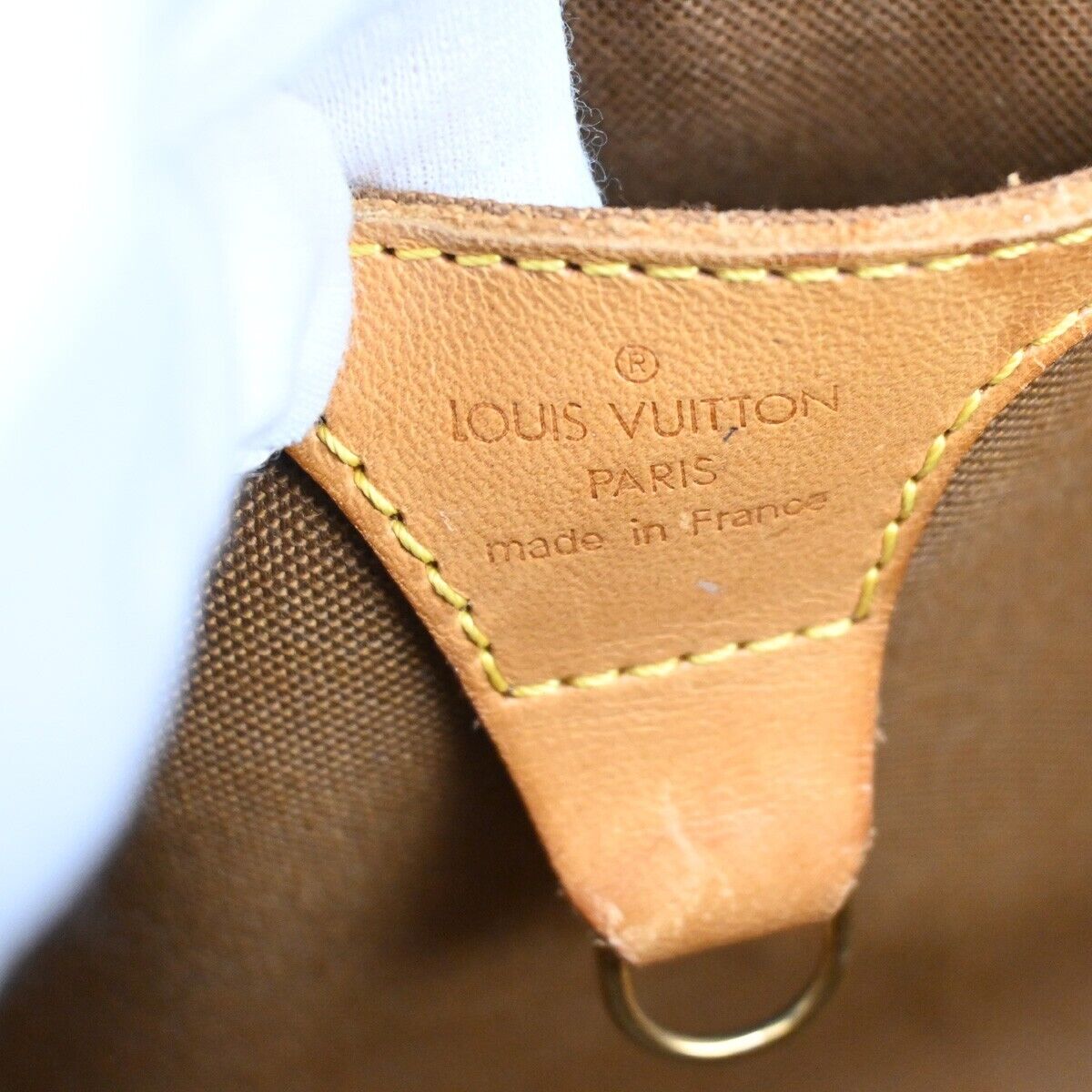 Louis Vuitton Ellipse PM, Brown, Canvas, handbag