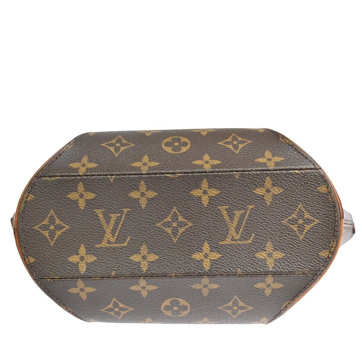 Louis Vuitton Ellipse PM, Brown, Canvas, handbag