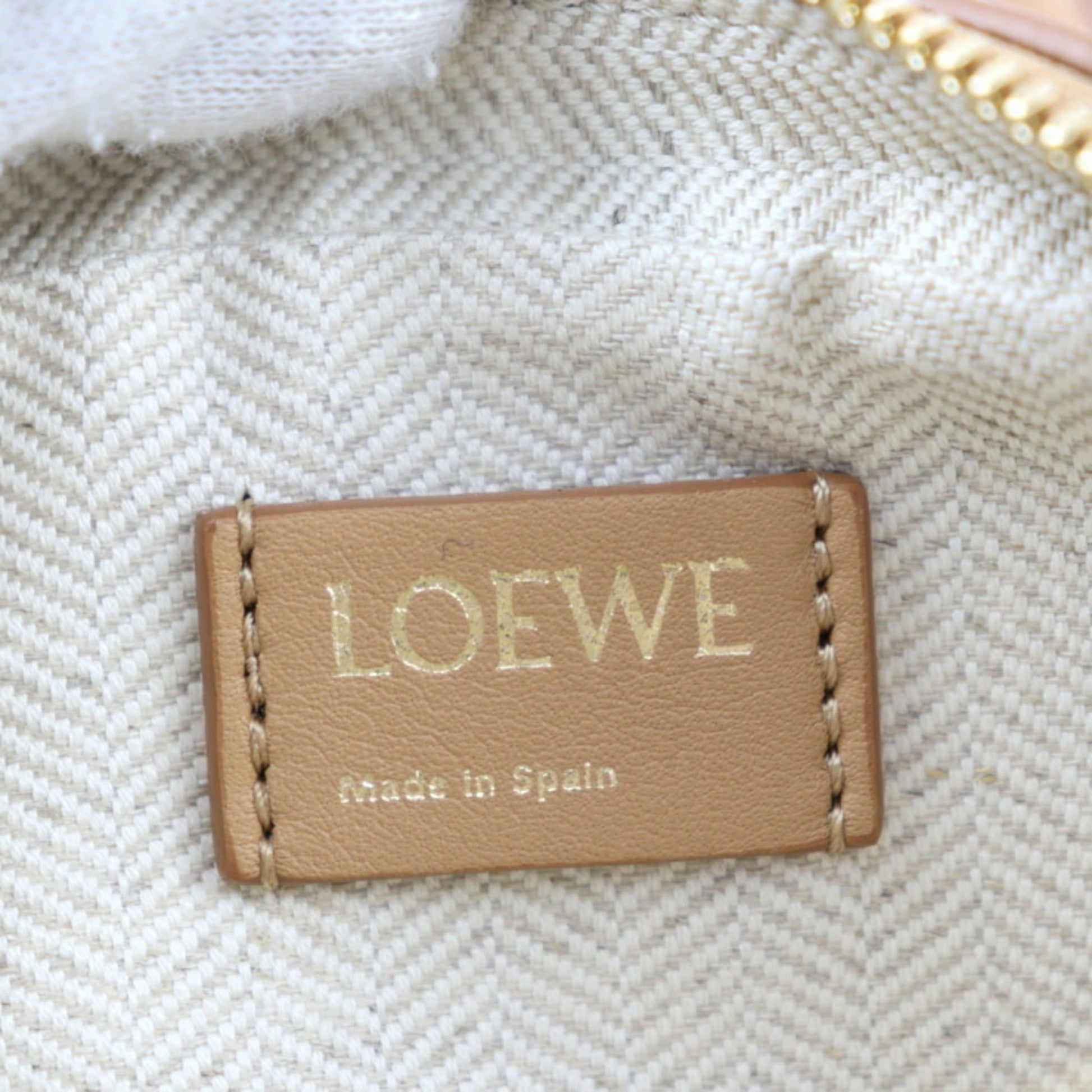 Loewe Amazona, Red, Canvas, handbag