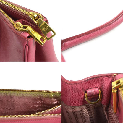 Prada Galleria, Pink, Leather, handbag
