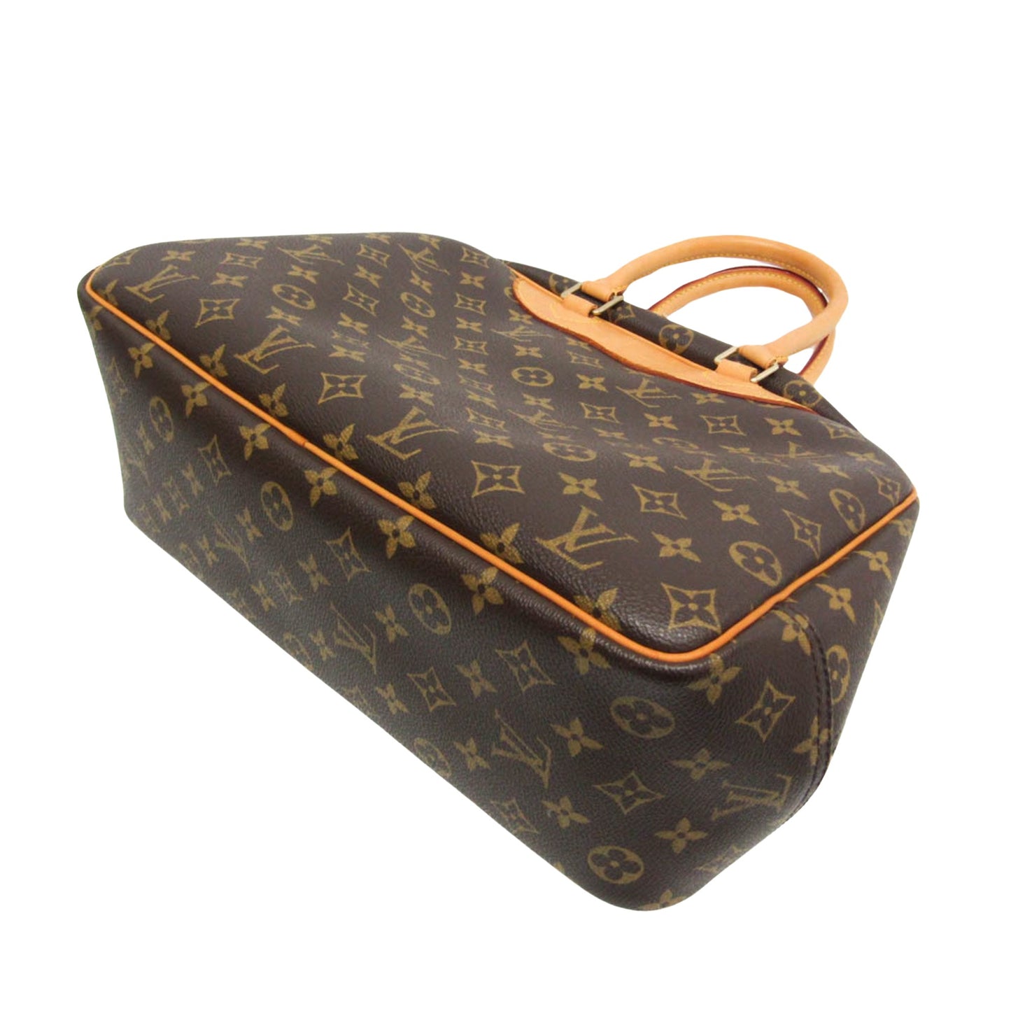 Louis Vuitton Deauville, Brown, Canvas, handbag