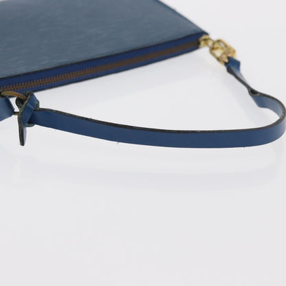 Louis Vuitton Pochette Accessoires Epi Leather, Blue, Leather, Clutch