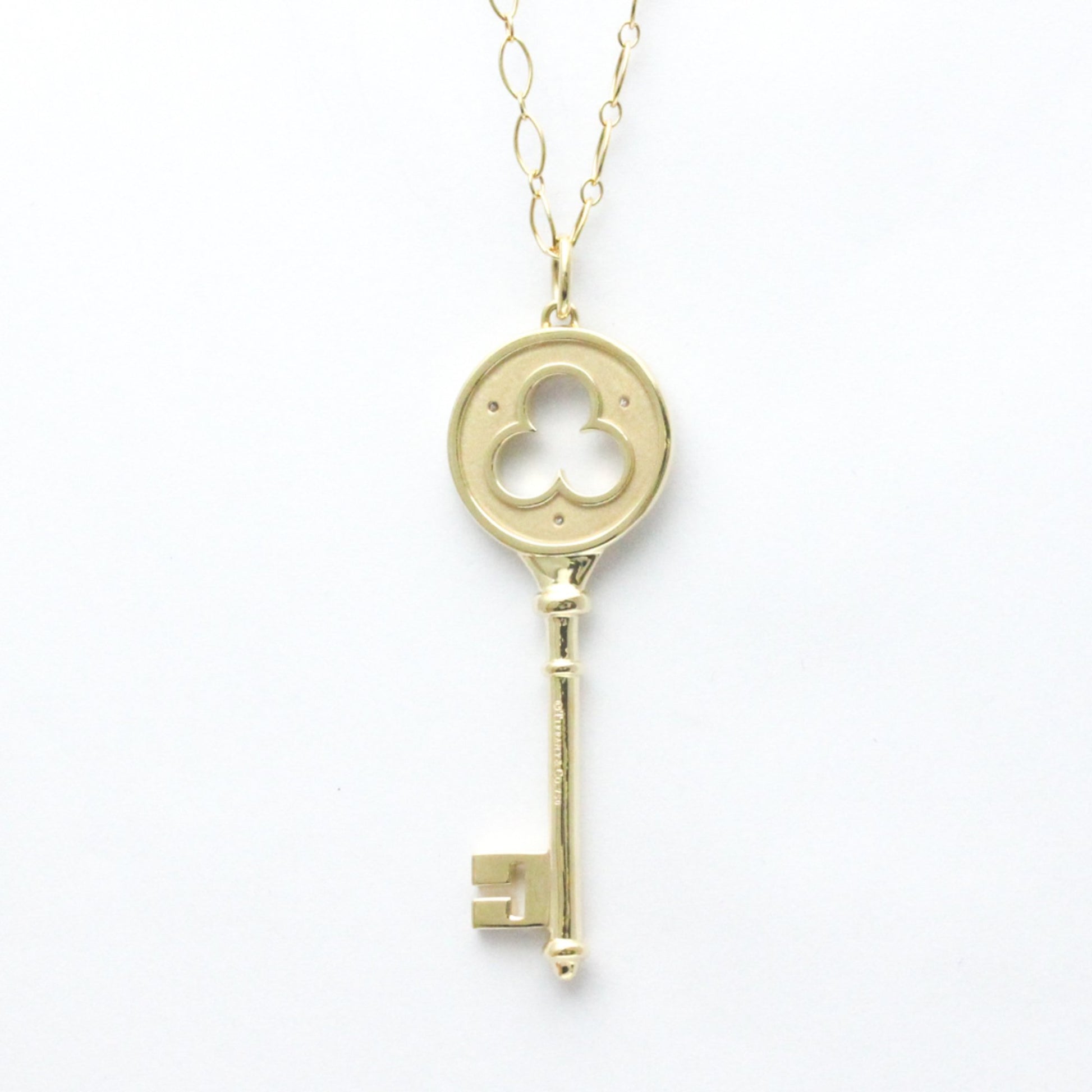 Tiffany & Co Key, Gold, Yellow Gold, necklace