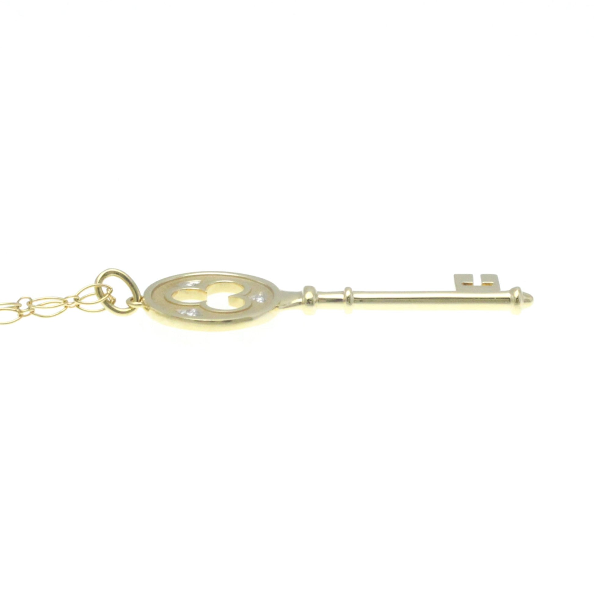 Tiffany & Co Key, Gold, Yellow Gold, necklace