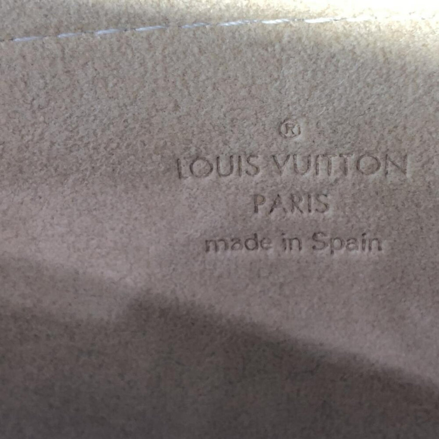 Louis Vuitton Twin, Brown, Canvas, clutch