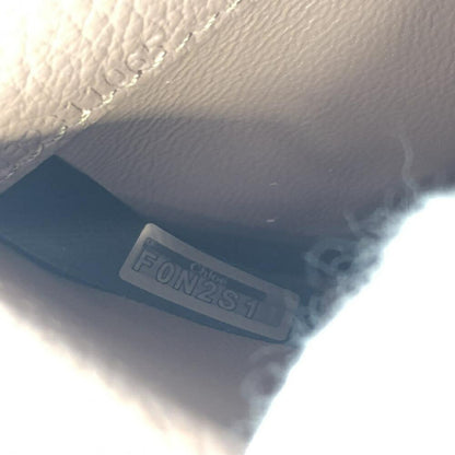 Chloe Alphabet Trifold Wallet Leather, BEIGE, LEATHER, Wallets