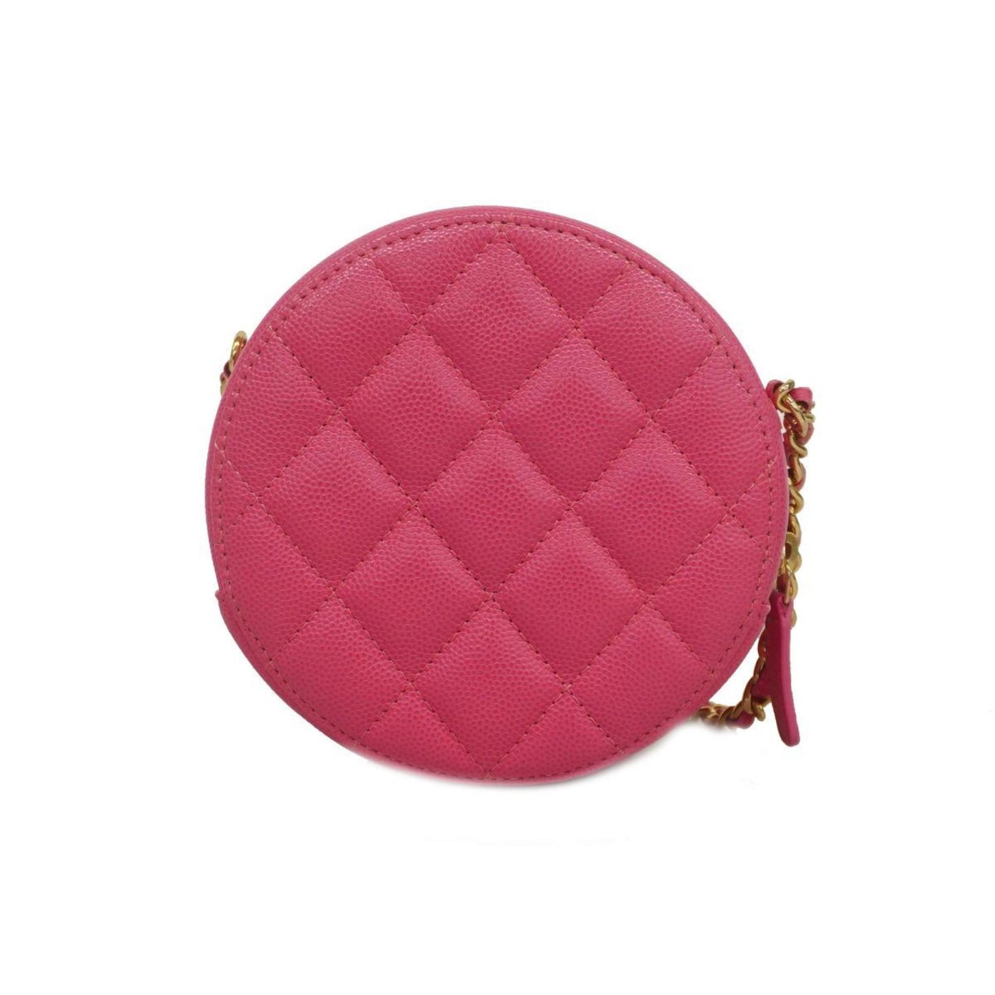 Chanel, Pink, Leather, shoulder