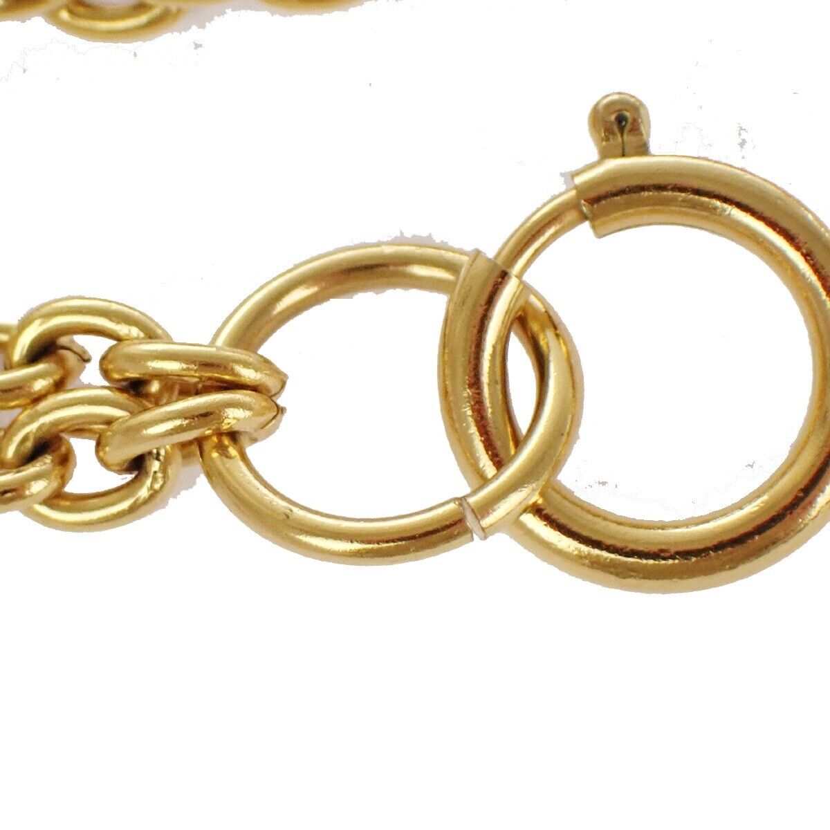 Chanel Logo CC, Gold, Gold Plated, necklace