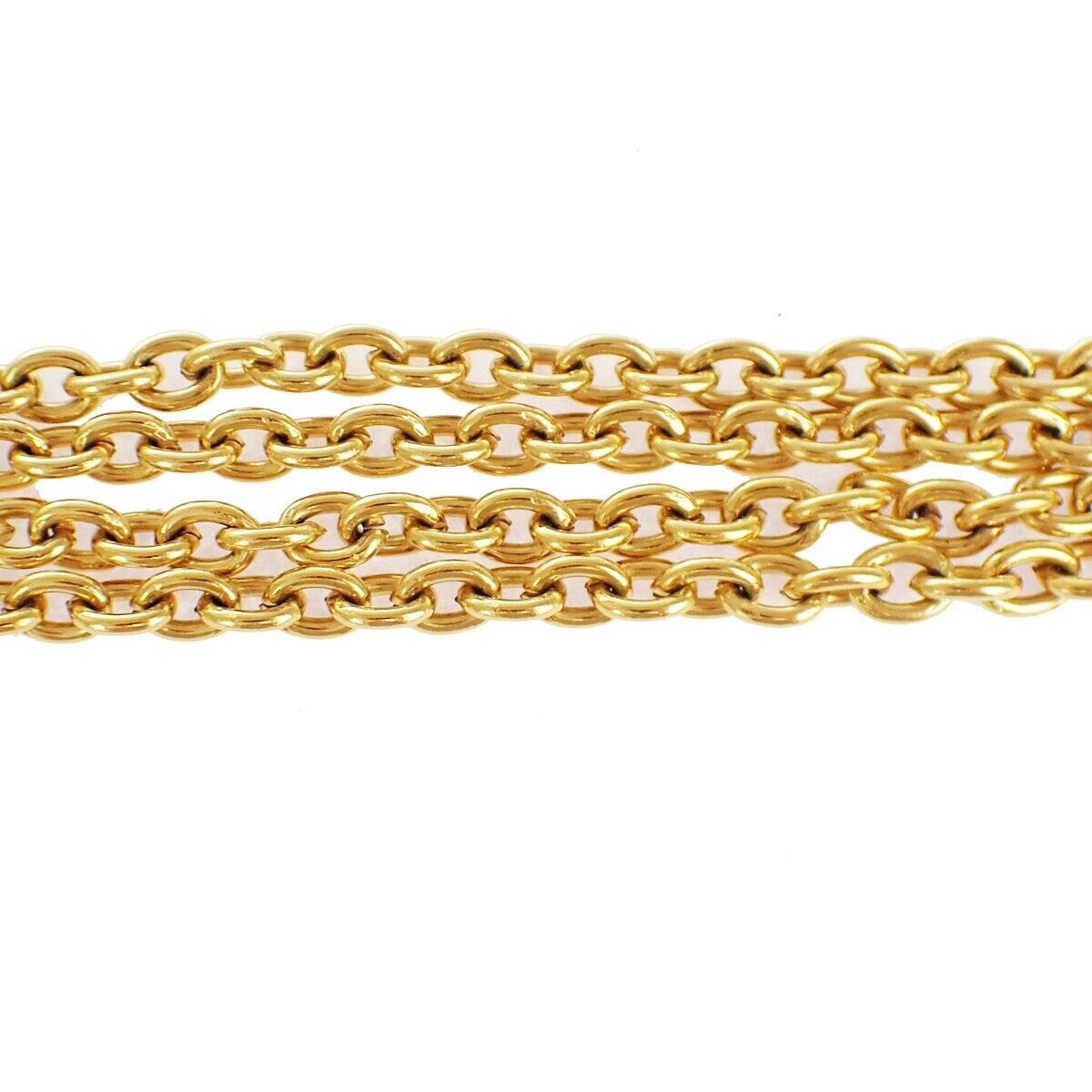 Chanel Logo CC, Gold, Gold Plated, necklace