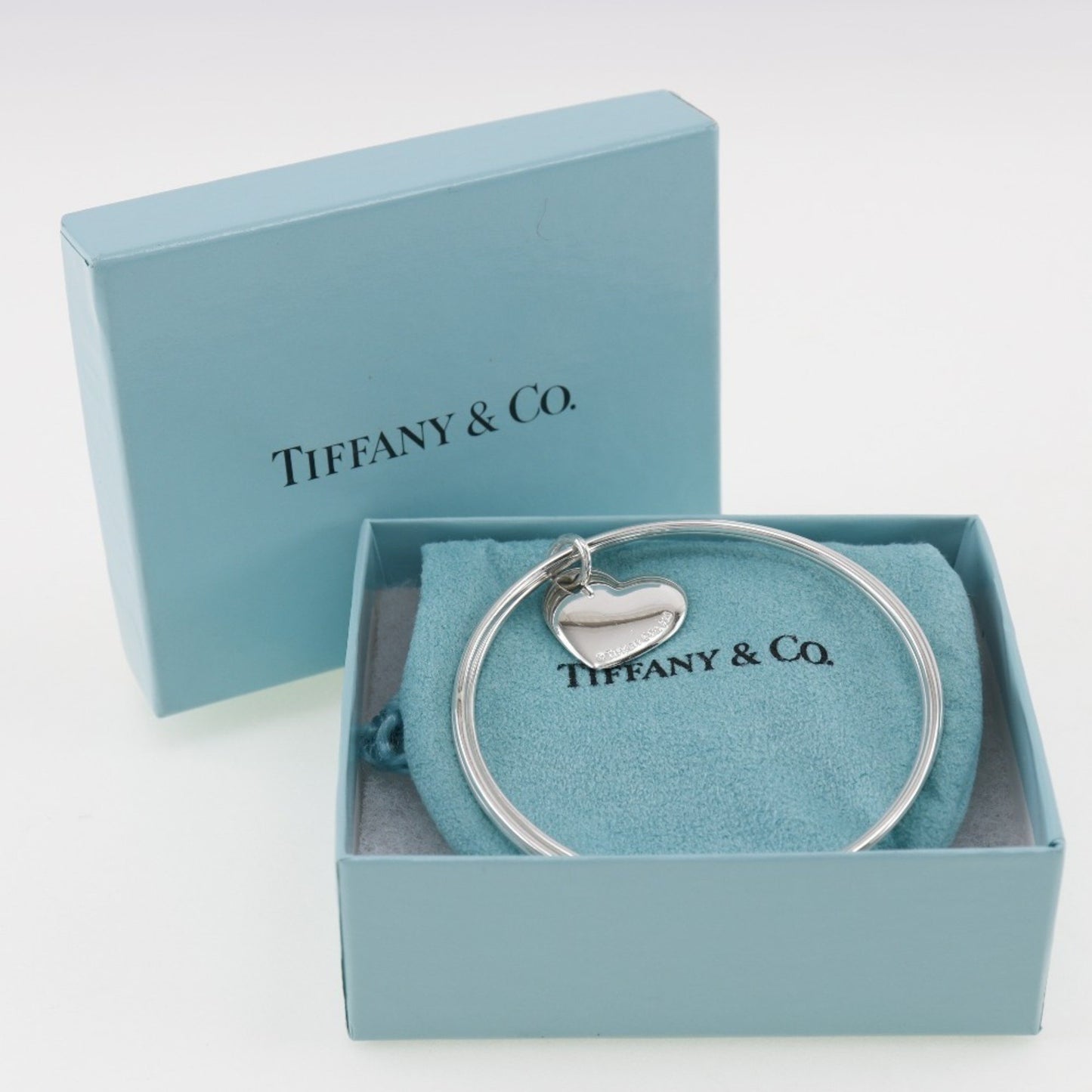 Tiffany & Co Heart, Silver, Silver, bracelet