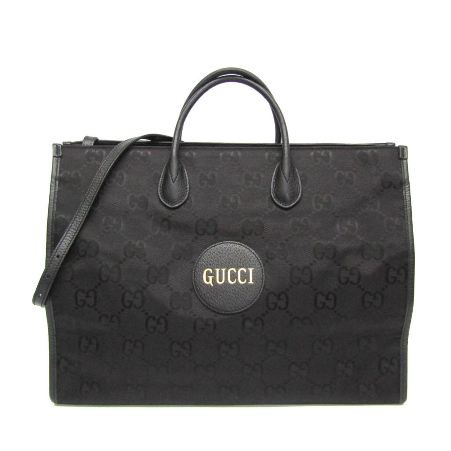 Gucci Off the grid, Black, Canvas, tote