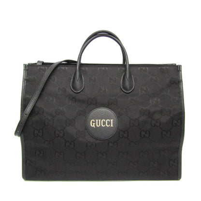 Gucci Off the grid, Black, Canvas, tote